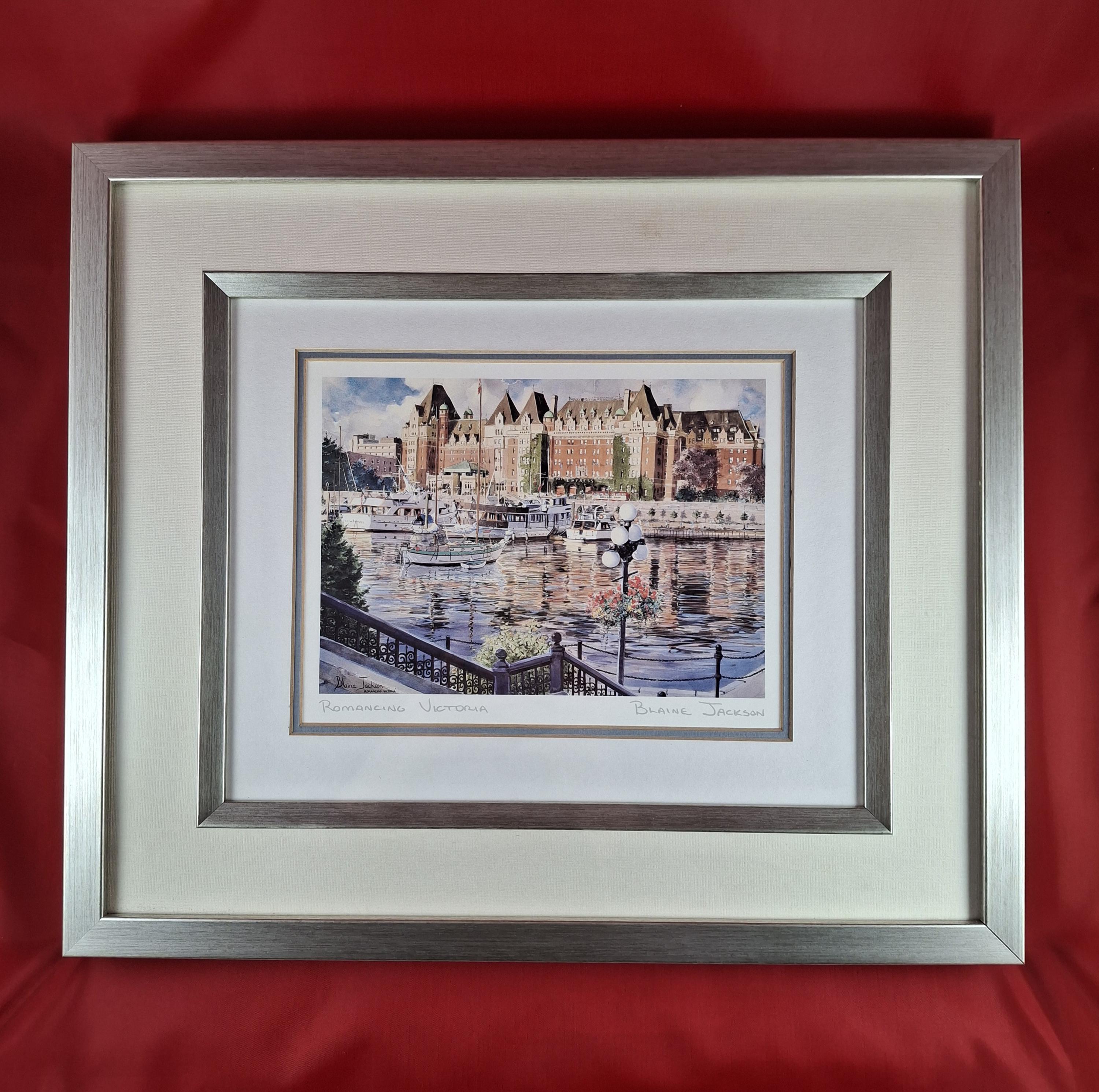 Framed Print Signed Blaine Jackson - Romancing Victoria — image 2