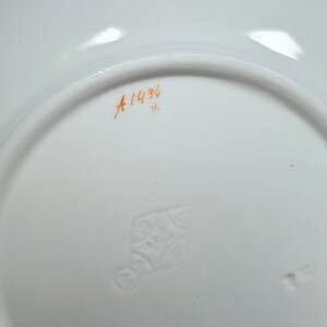 Vintage Minton, Stoke, Staffordshire Teetasse mit Untertasse. Sammler, Vintage Liebhaber Geschenk Bild 10