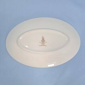 Royal Doulton Carlyle Sauciere mit Ständer, H5018, englisches Knochenporzellan Bild 8