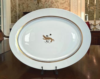 Seltene Antike Royal Copenhagen - Ovale Servierplatte, 1925