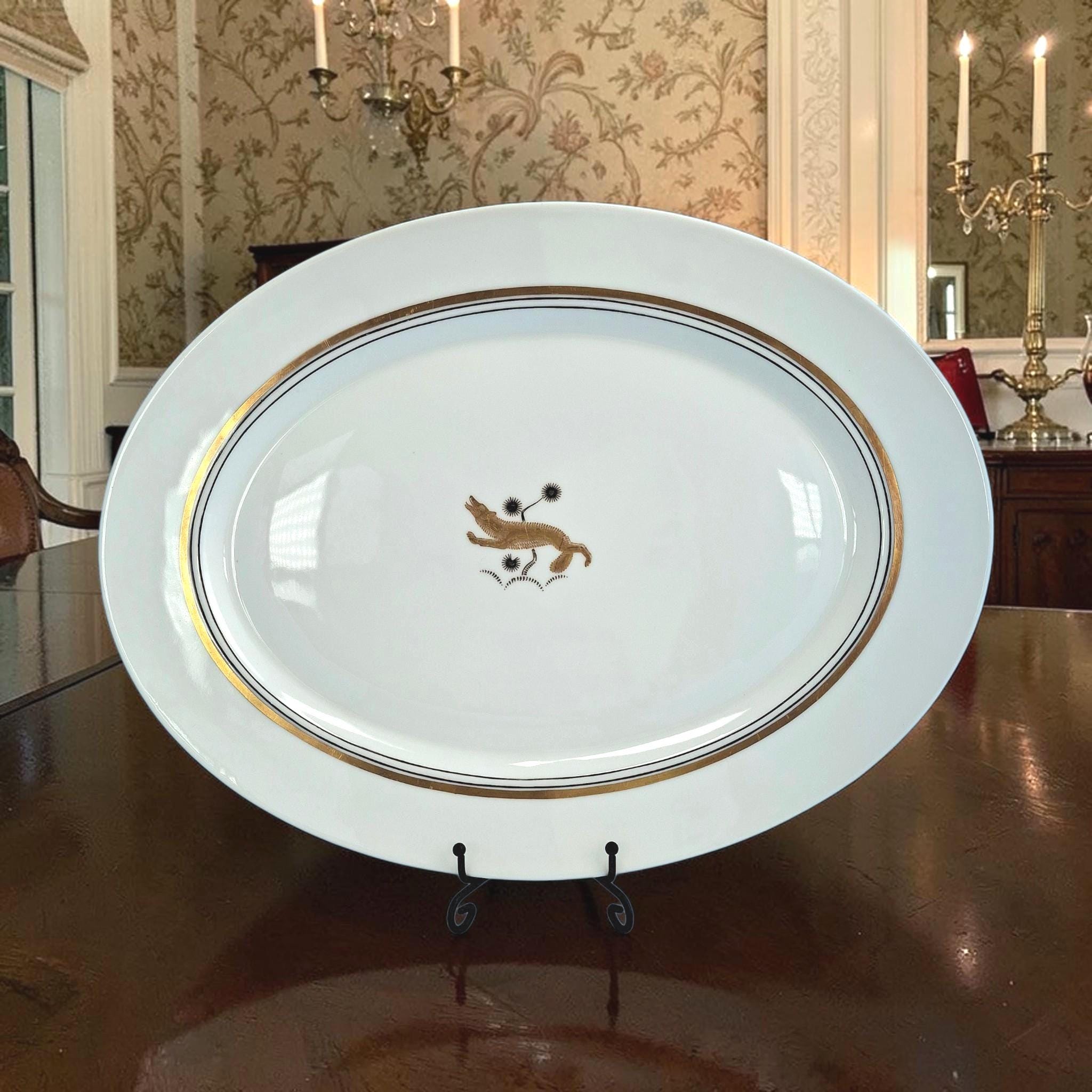 Rare Antique Royal Copenhagen - Oval Serving Plate, 1925