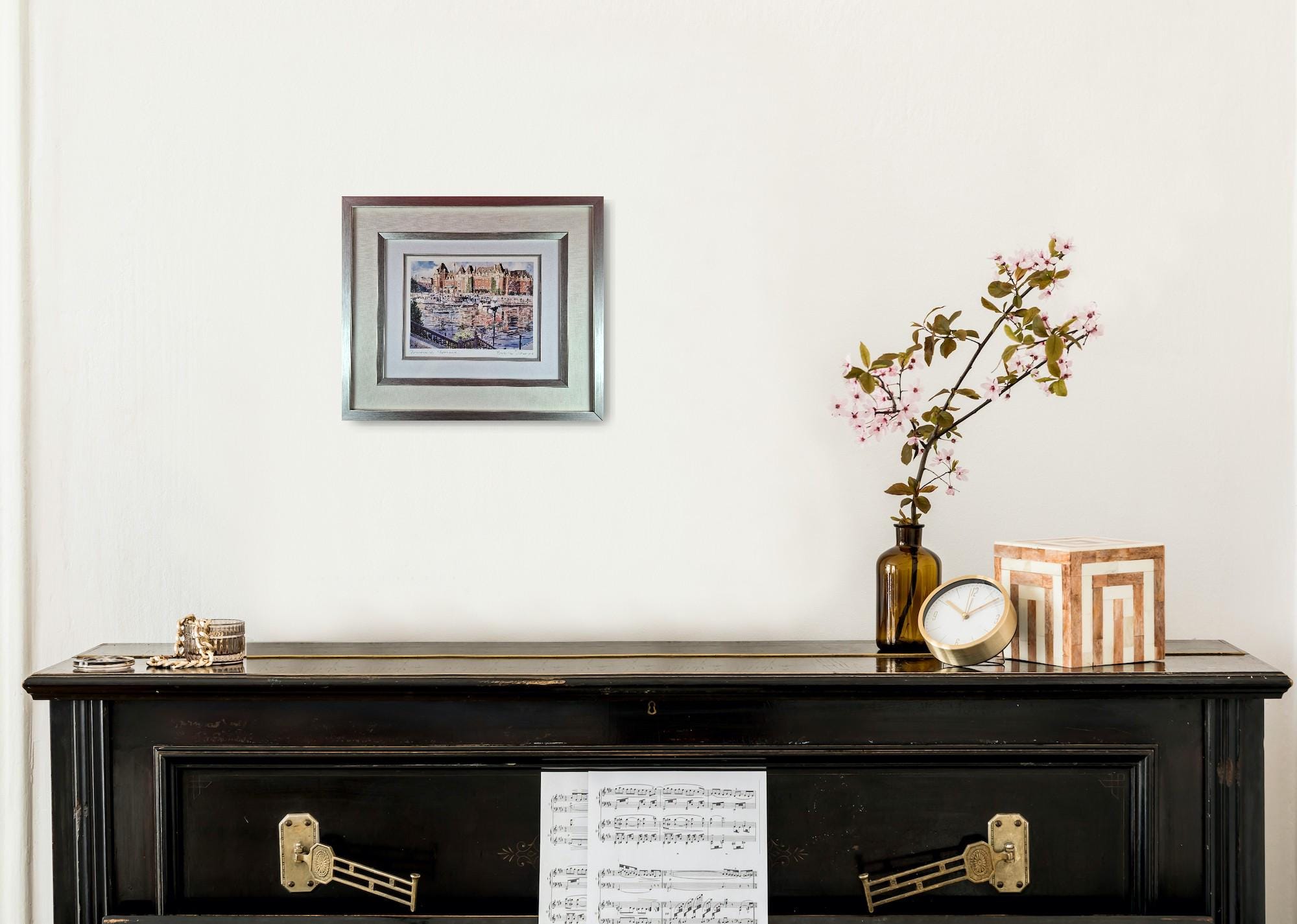 Framed Print Signed Blaine Jackson - Romancing Victoria — image 3