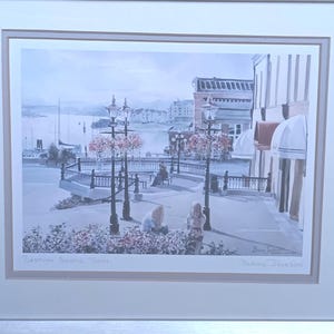 Three Framed Prints Signed Blaine Jackson - Romancing Victoria - Legacy of Thunderbird - Bastion Square Today image 6