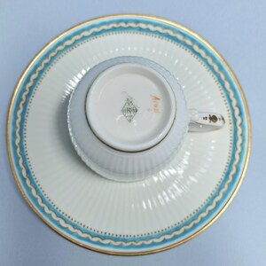 Vintage Minton, Stoke, Staffordshire Teetasse mit Untertasse. Sammler, Vintage Liebhaber Geschenk Bild 5