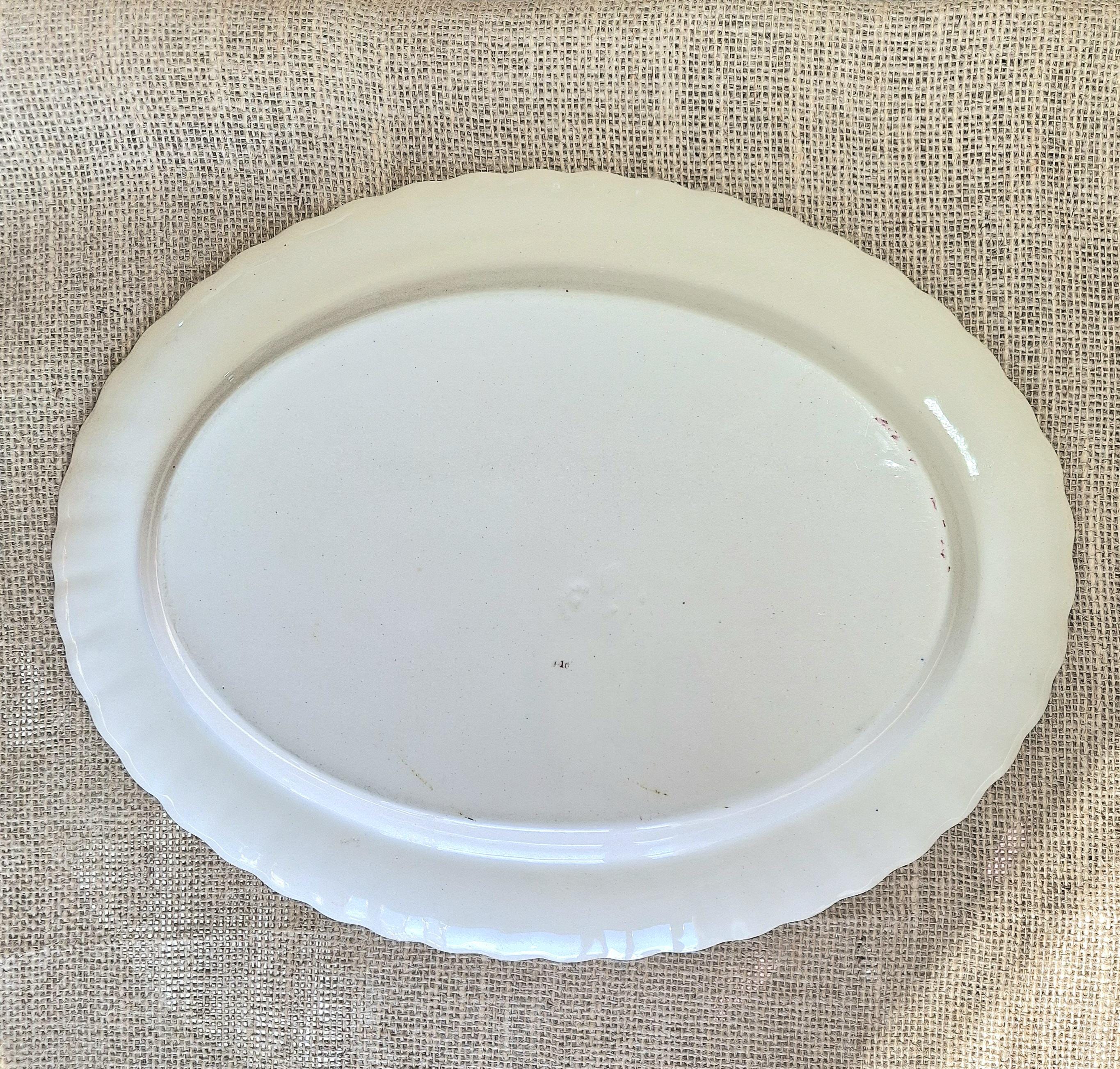 Antique Copeland -XL Oval Serving Plate — image 6