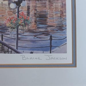Three Framed Prints Signed Blaine Jackson - Romancing Victoria - Legacy of Thunderbird - Bastion Square Today image 8