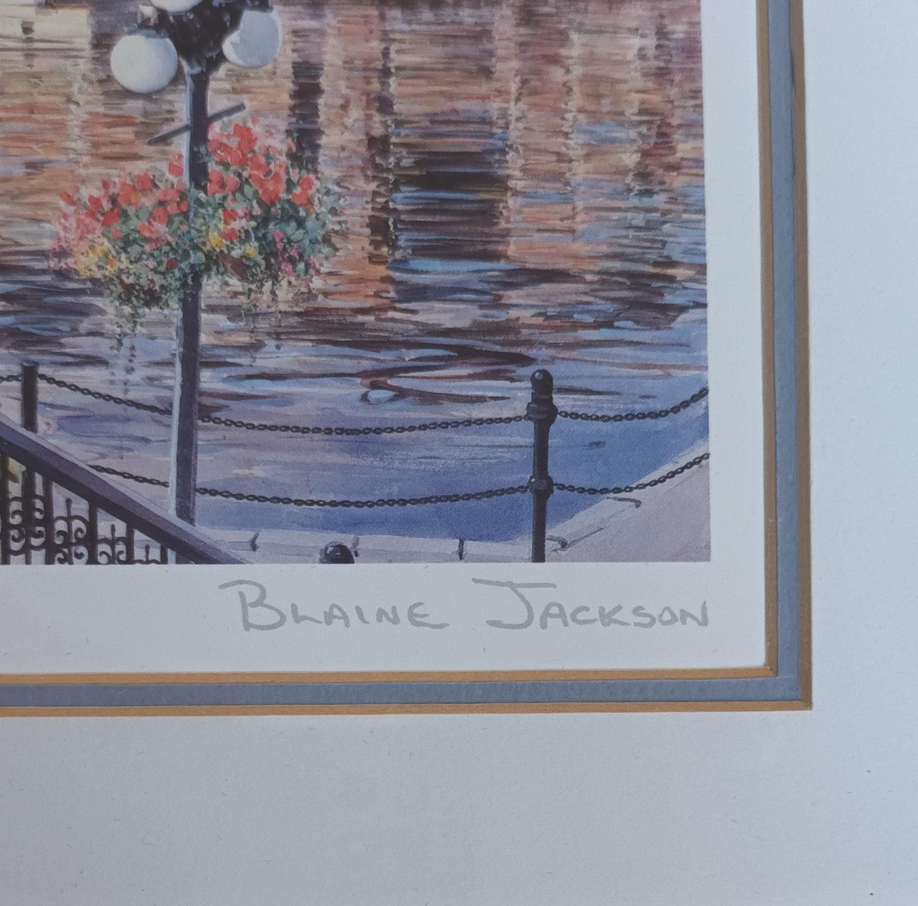Three Framed Prints Signed Blaine Jackson - Romancing Victoria - Legacy of Thunderbird - Bastion Square Today — image 8
