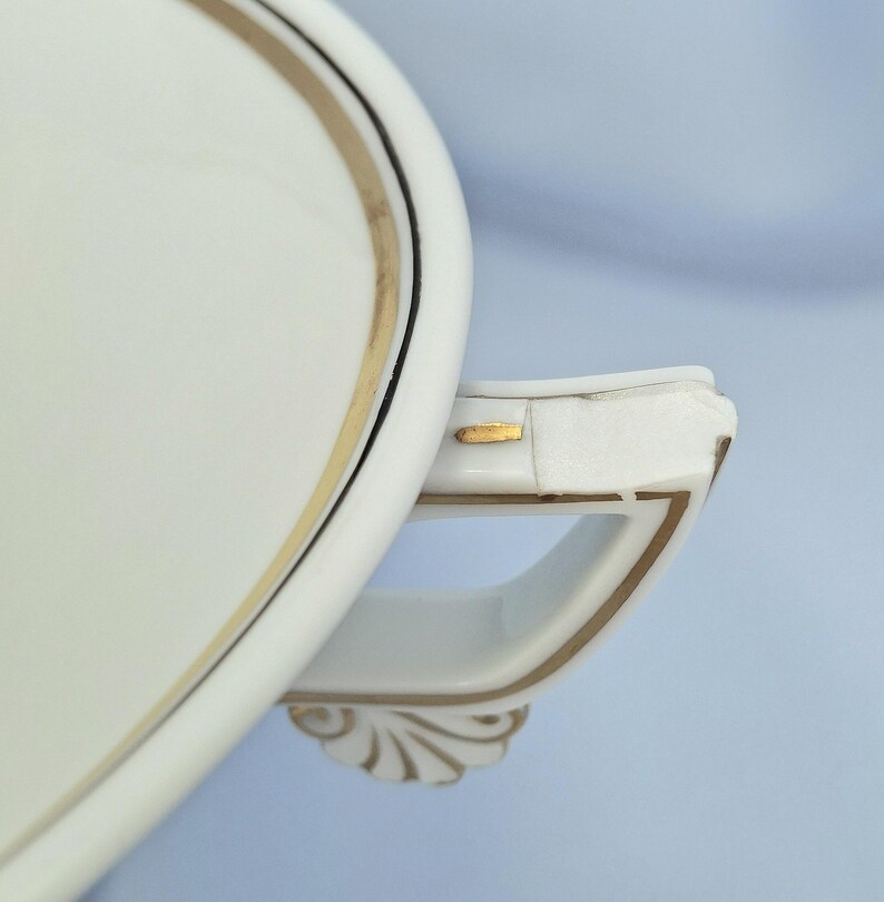 Royal Copenhagen Antique Sauce Tureen and Cover, Denmark, 1925, Casserole Serving Dish image 7
