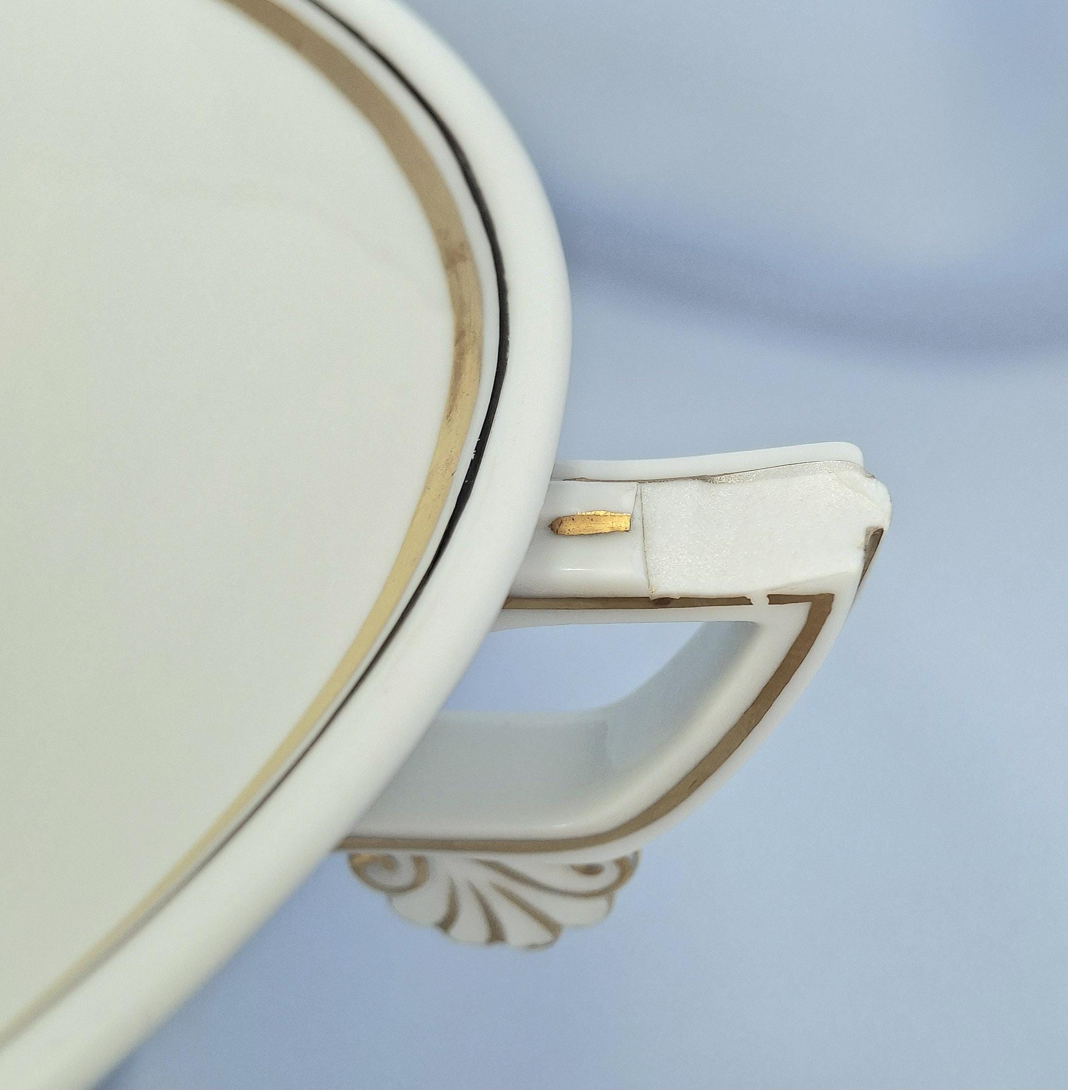 Royal Copenhagen Antique Sauce Tureen and Cover, Denmark, 1925, Casserole Serving Dish — image 7