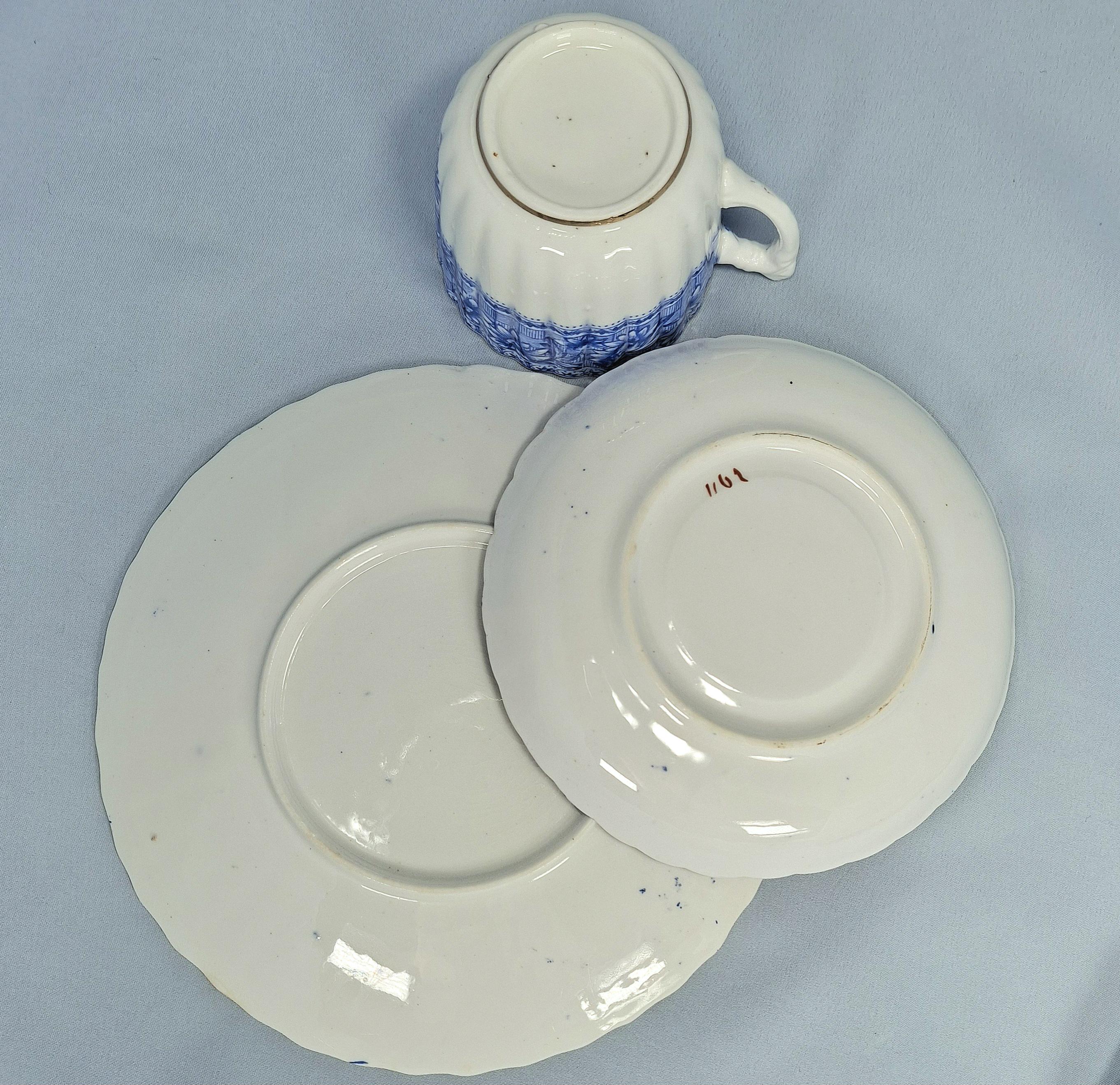Vintage Bone China Tea Trio: England Tea Cup, Saucer, Plate — image 3