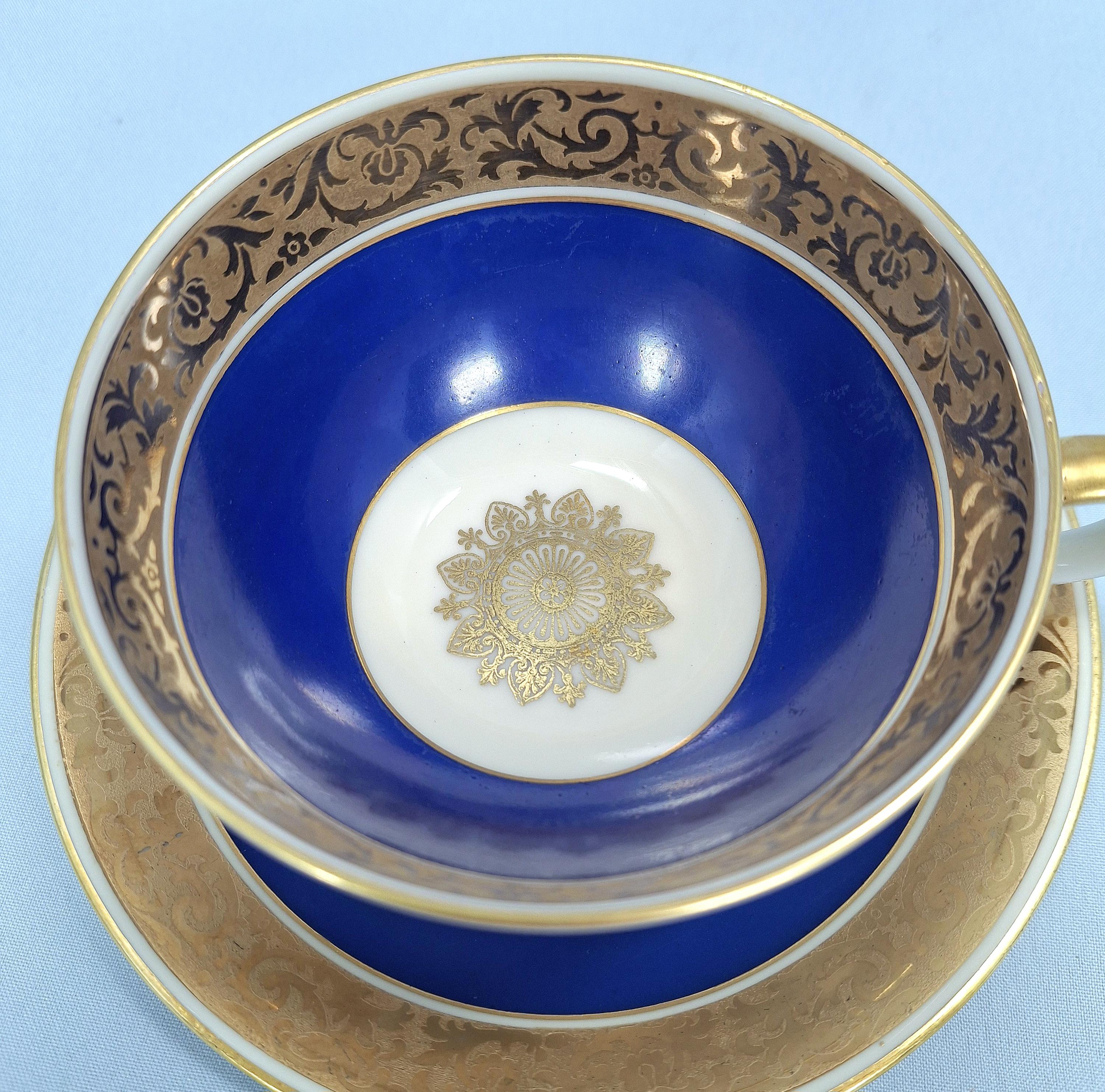 Vintage Teacup & Saucer Rosenthal, Germany, 1939-1956 — image 7