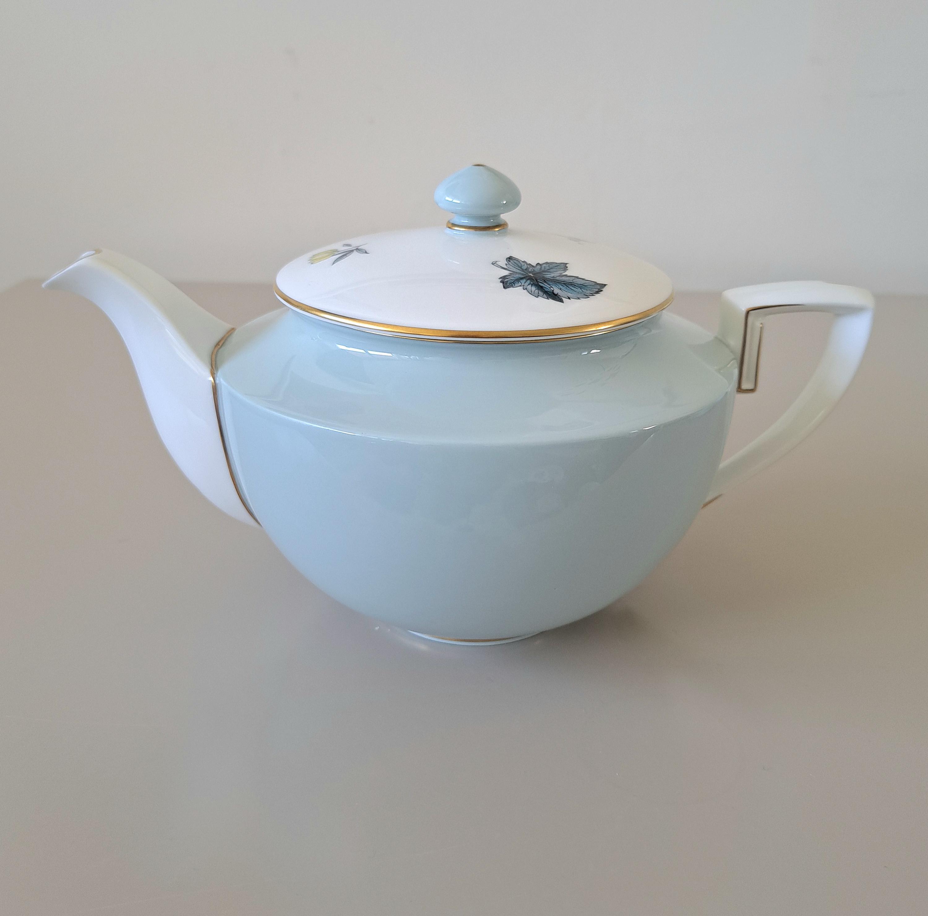 Royal Worcester Woodland 21 Piece Tea Set, English Bone China Service — image 2