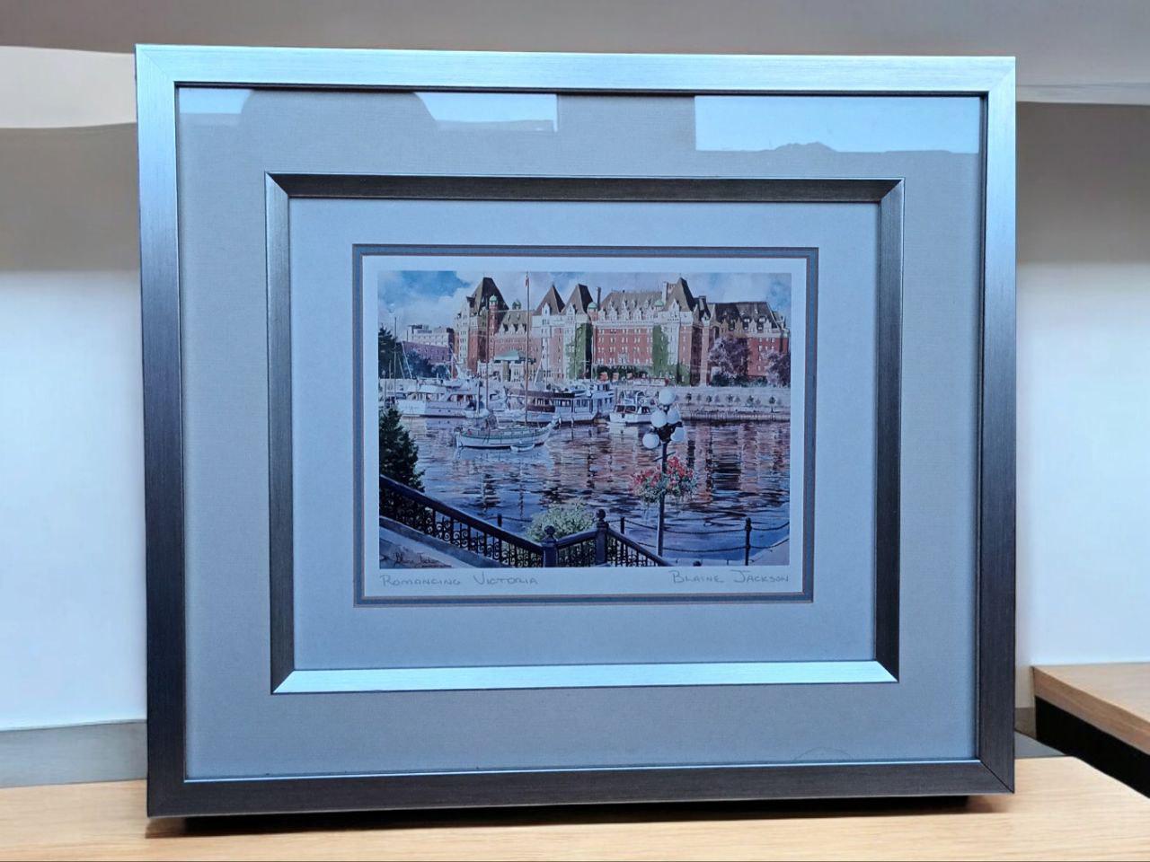 Framed Print Signed Blaine Jackson - Romancing Victoria — image 10