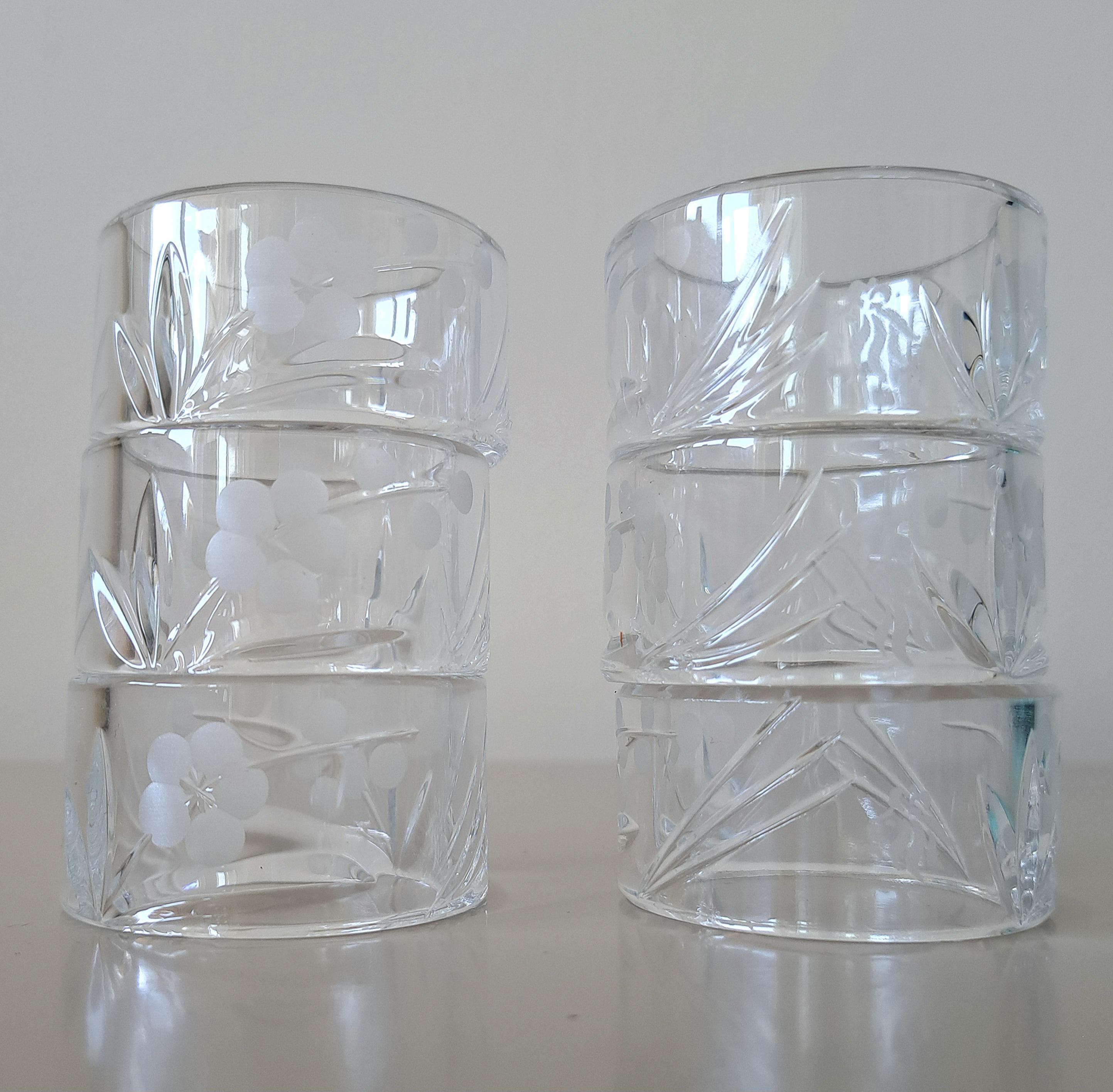 Royal Doulton Chelsea Crystal Napkin Rings, Boxed Set of 6 — image 4