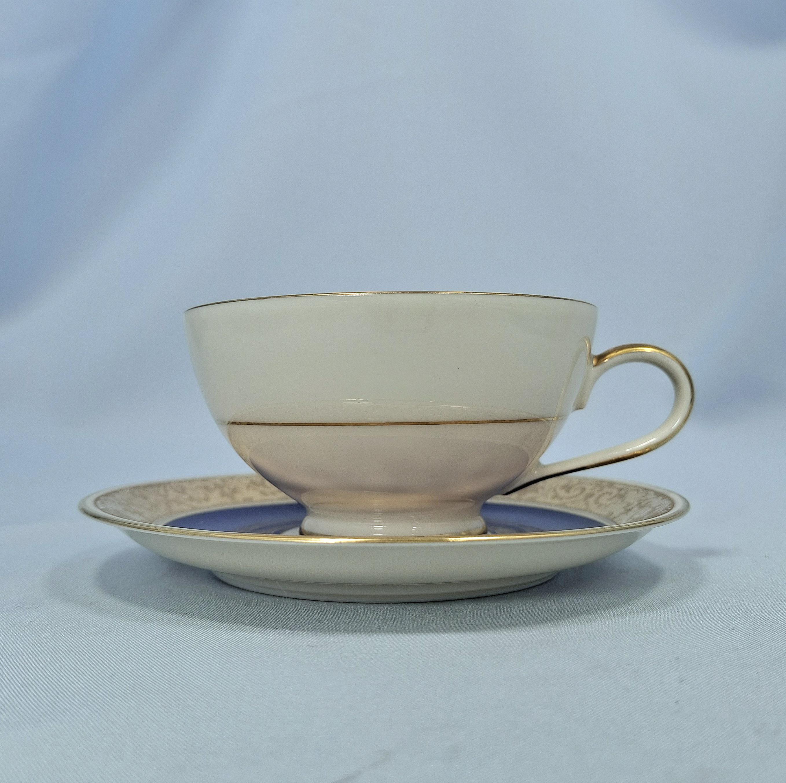 Vintage Teacup & Saucer Rosenthal, Germany, 1939-1956 — image 2