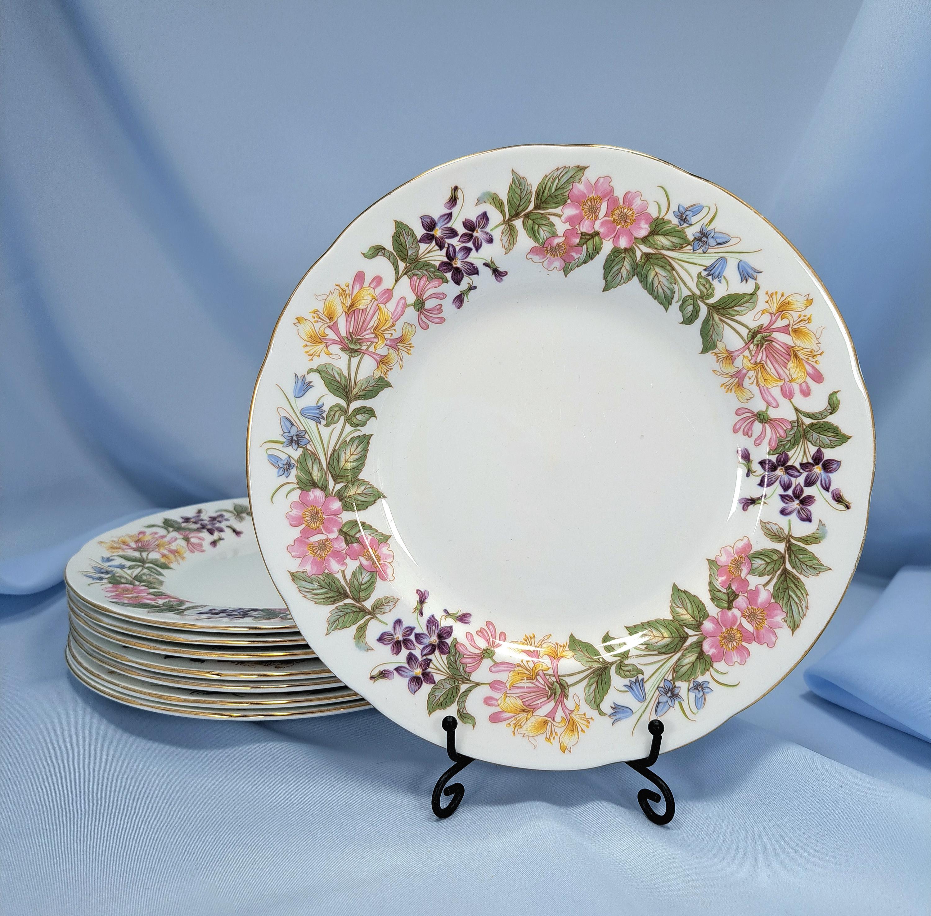 Paragon Bone China Plate Set