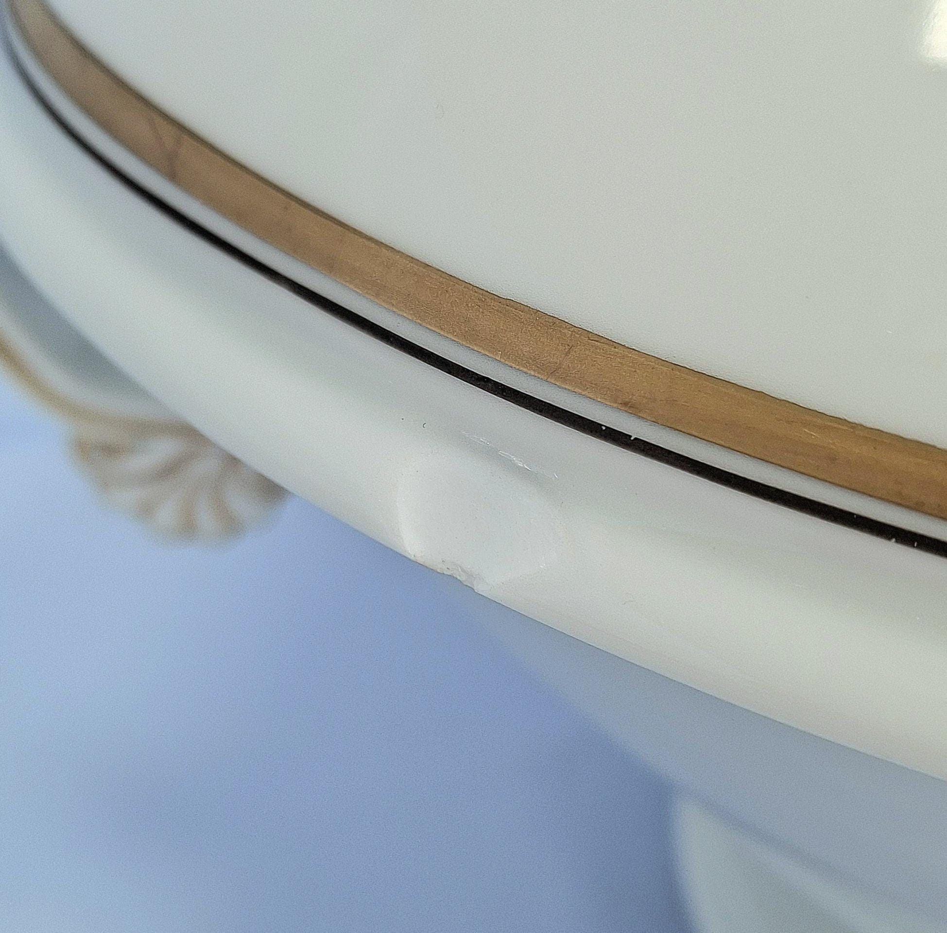 Royal Copenhagen Antique Sauce Tureen and Cover, Denmark, 1925, Casserole Serving Dish — image 8