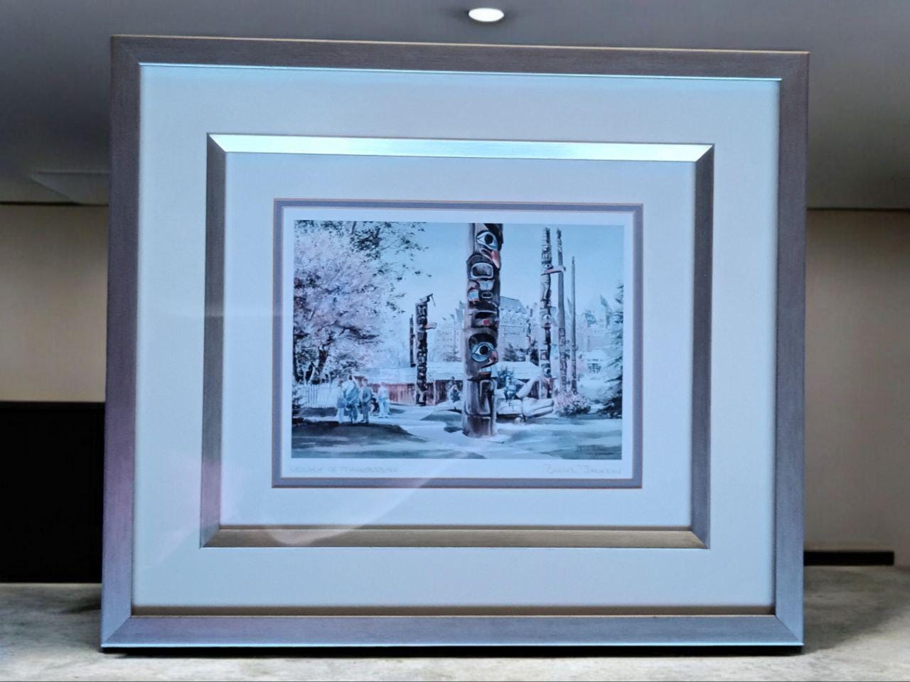 Framed Print Signed Blaine Jackson - Legacy of Thunderbird — image 4