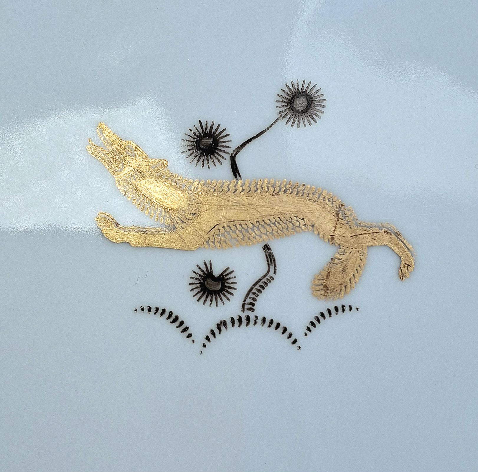 Rare Antique Royal Copenhagen - Oval Serving Plate, 1925 — image 5