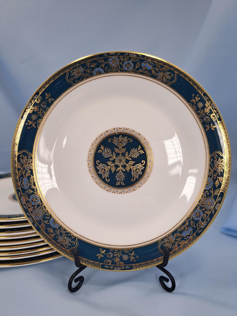 Royal Doulton Carlyle Side Plate, H5018, 17 cm/ 6.7 in English Bone China afbeelding 1