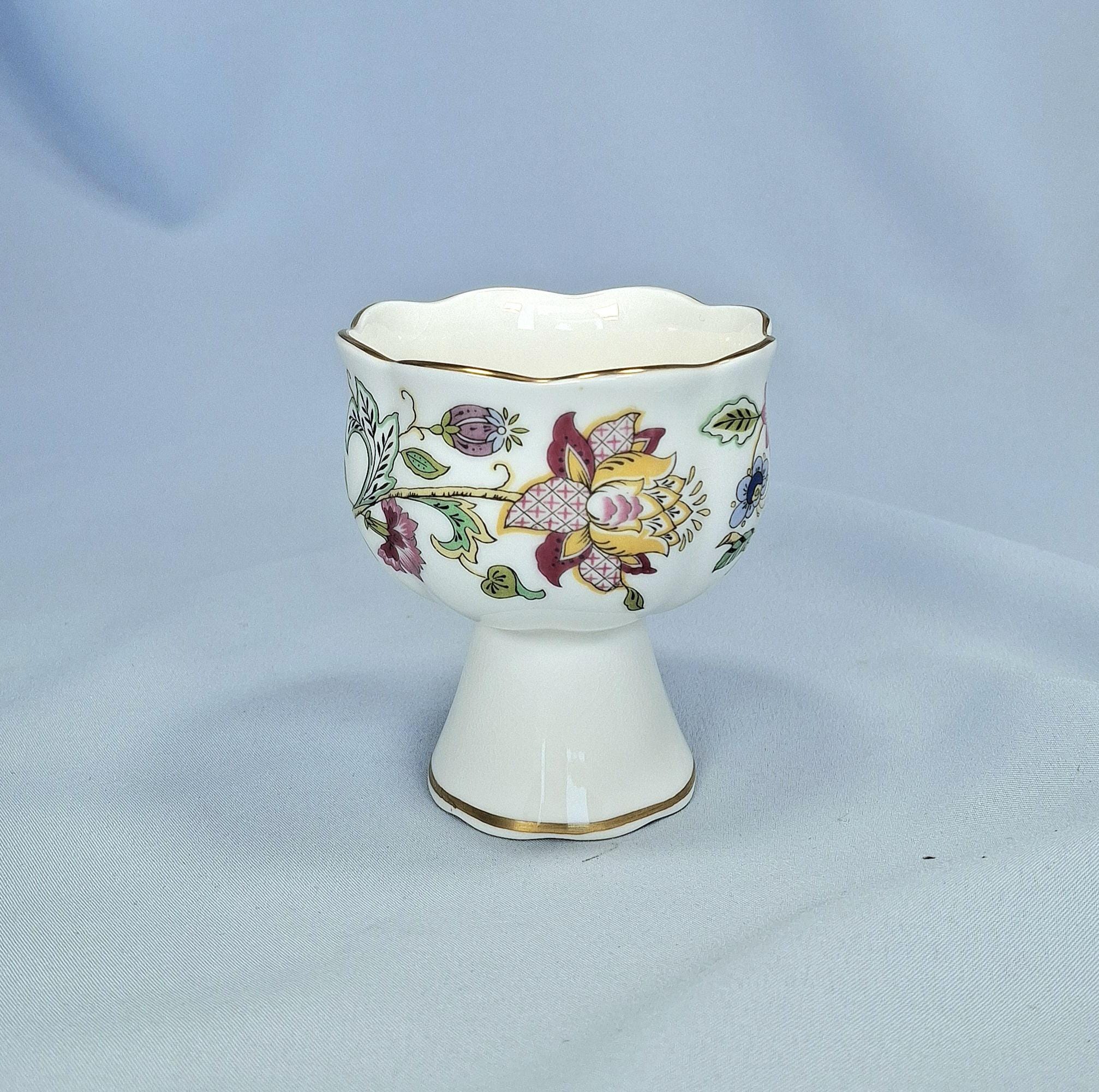 ヴィンテージキャンドルホルダー：ロイヤルドルトン・カントン