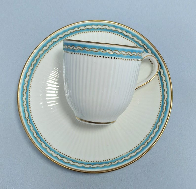 Vintage Minton, Stoke, Staffordshire Teetasse mit Untertasse. Sammler, Vintage Liebhaber Geschenk Bild 3