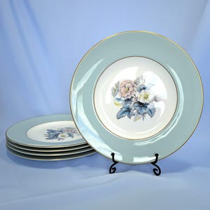 Royal Worcester Woodland Salad Plate, Single or Set of 5 English Bone China