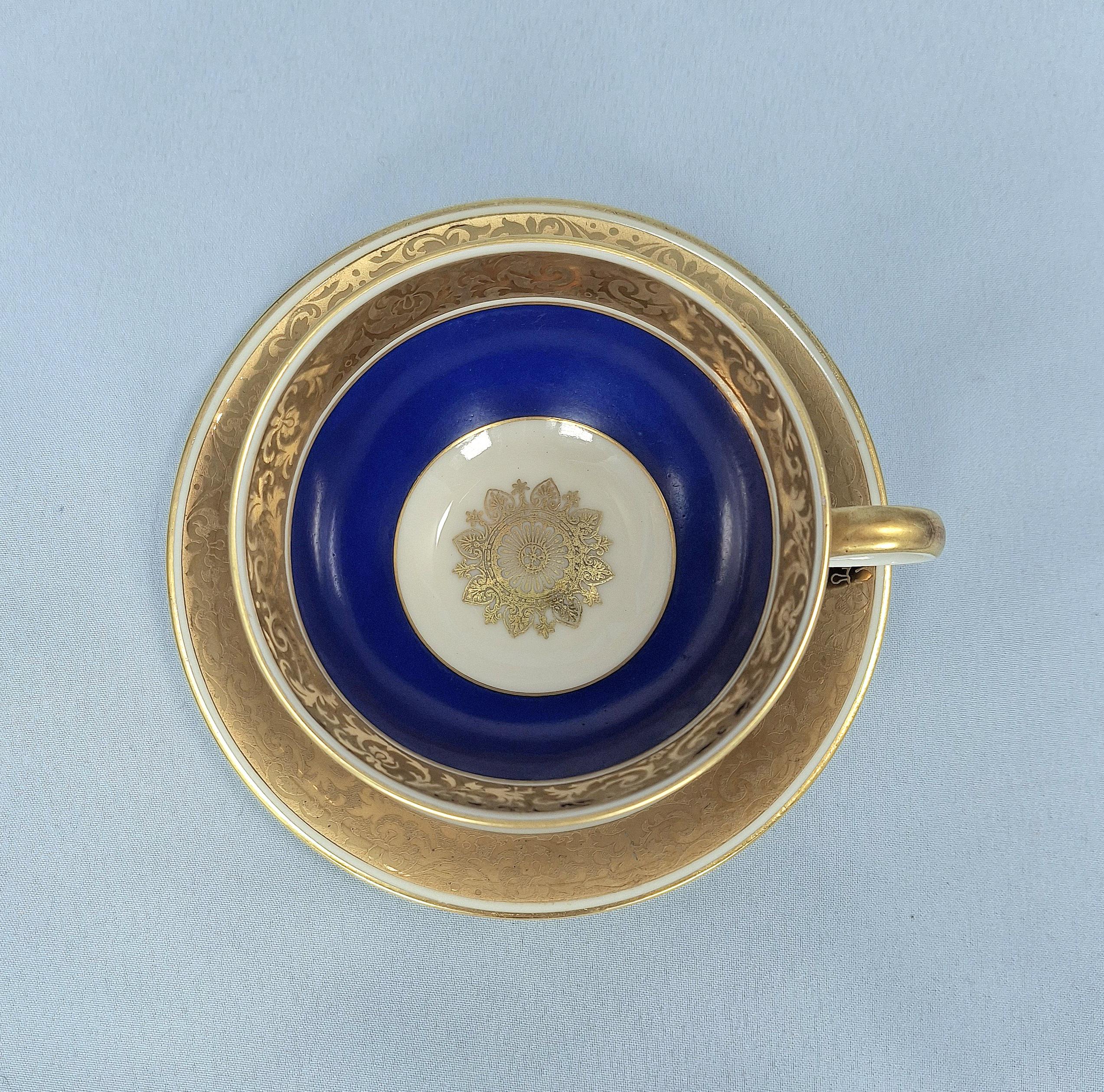 Vintage Teacup & Saucer Rosenthal, Germany, 1939-1956 — image 3
