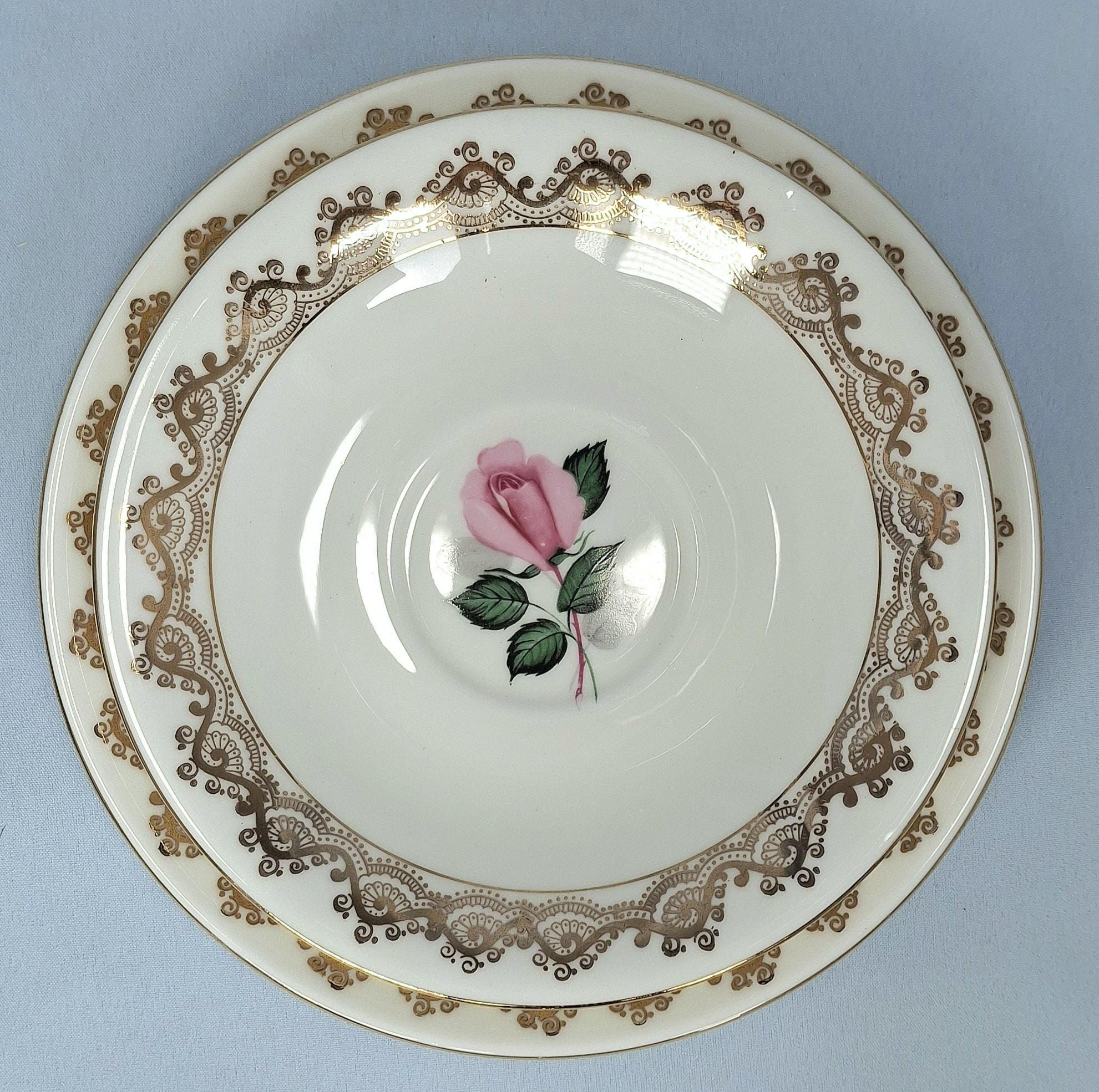 Vintage Bone China Tea Trio: England Tea Cup, Saucer, Plate — image 9