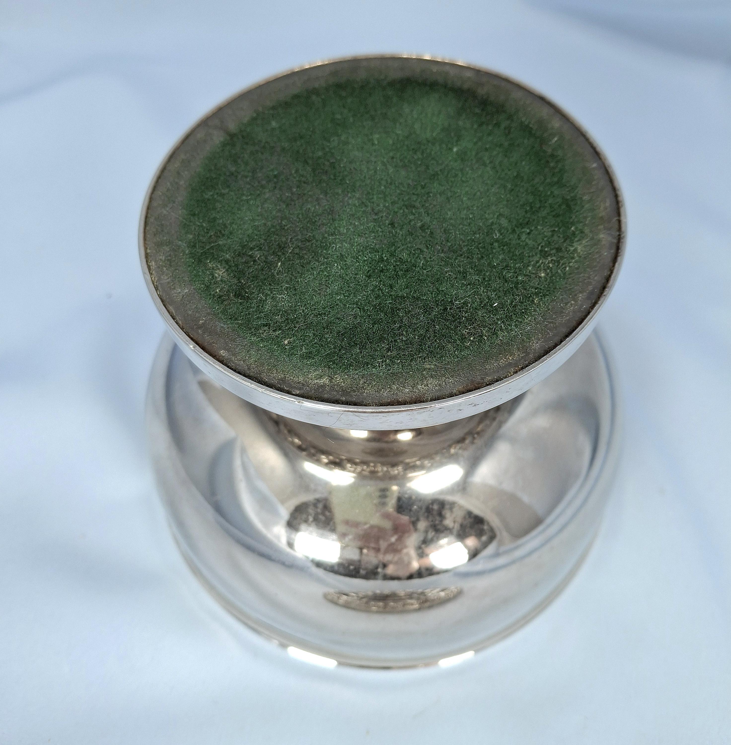 Vintage Silver Plated Rose Bowl, flower arranger’s Vase — image 7