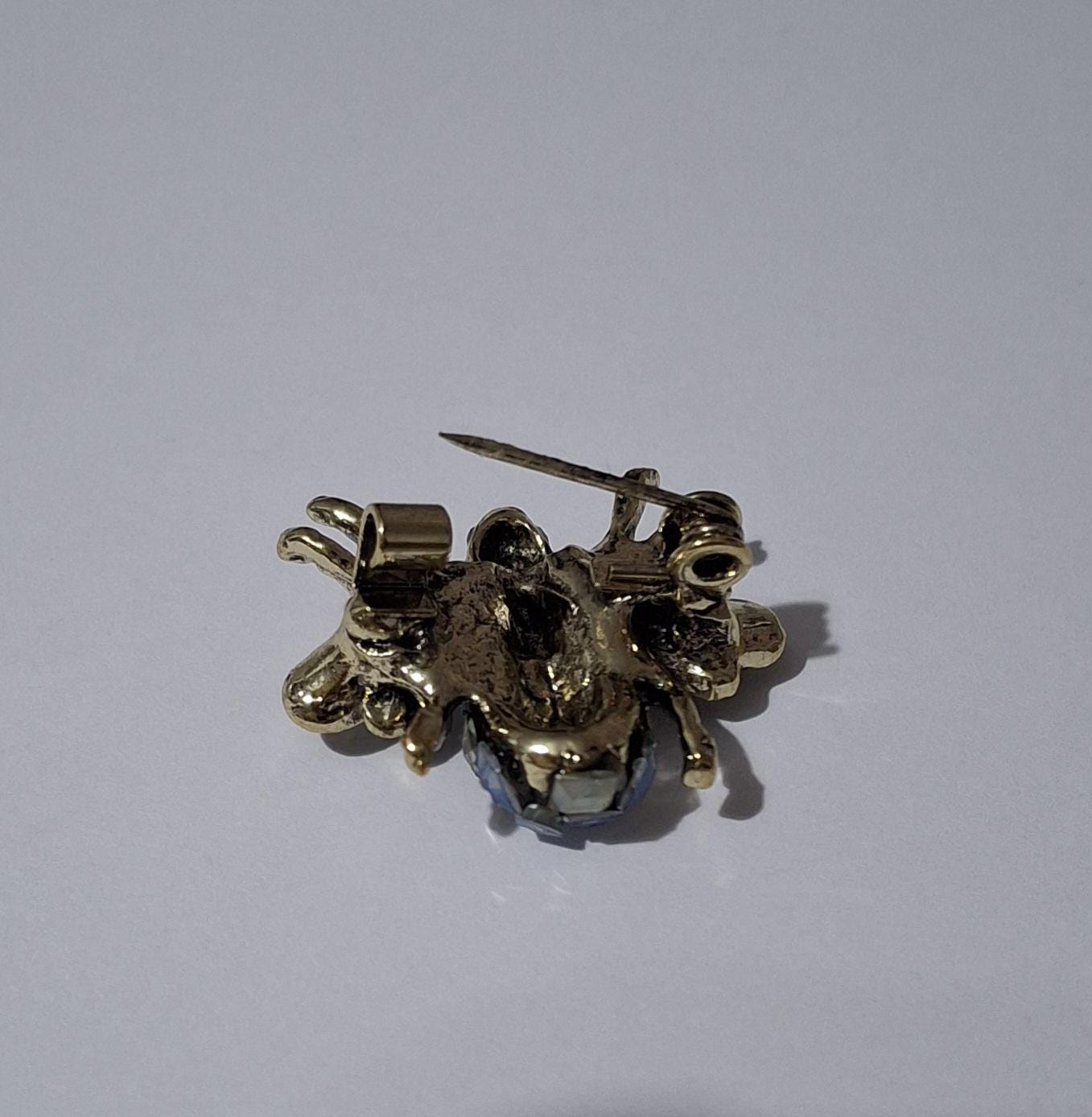 Vintage Brooches: Italy Micro Mosaic, Cloisonne Enamel, Bee, Cameo — image 9