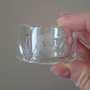 Royal Doulton Chelsea Crystal Napkin Rings, Boxed Set of 6 image 5