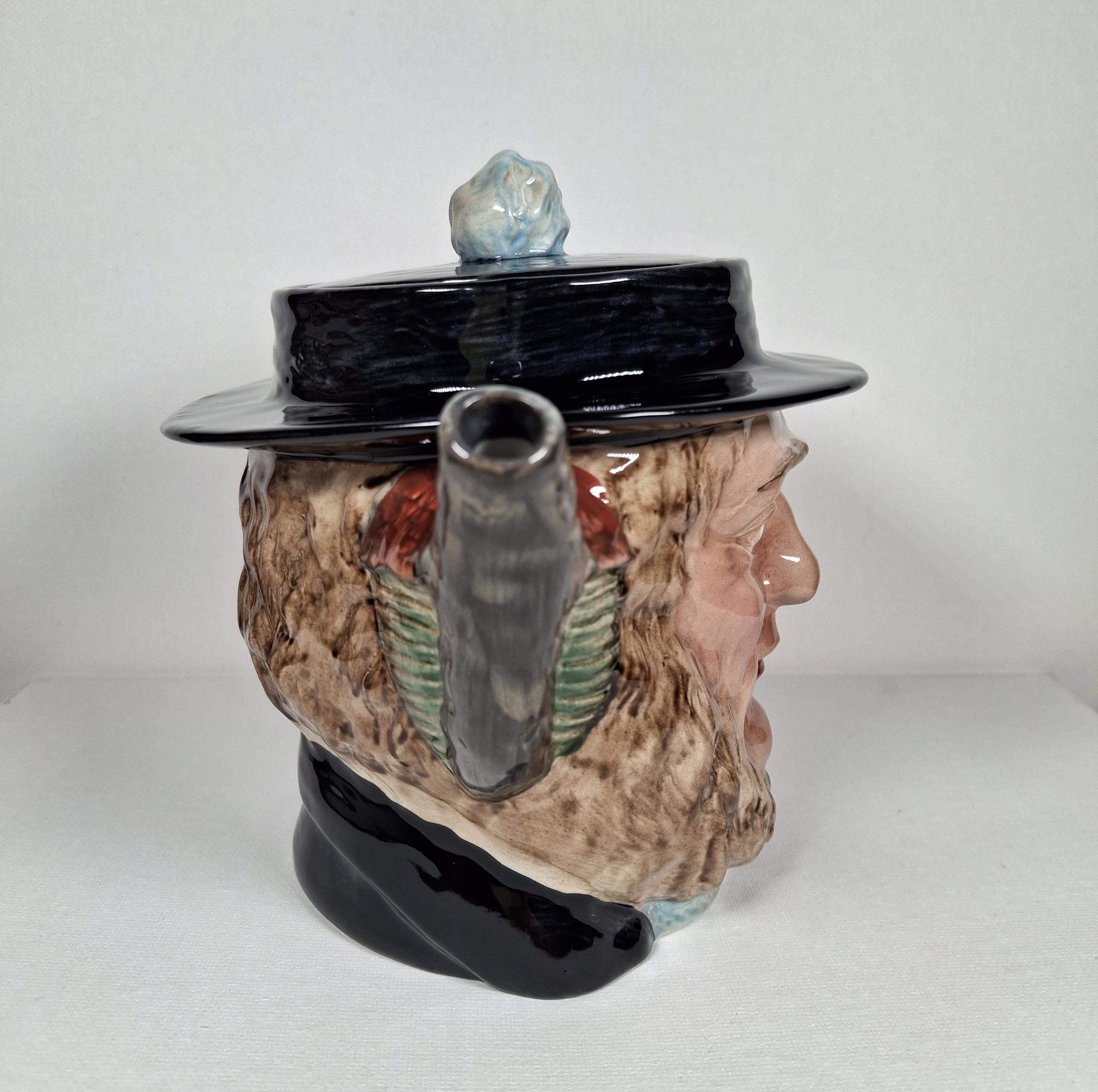 Vintage Porcelain Teapot Beswick English Pottery “Mr. Peggotty” — image 8