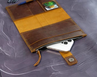 Cubierta de diario de cuero hecha a mano, organizador de cuadernos, se adapta a Hobonichi, Moleskine, Leuchtturm1917