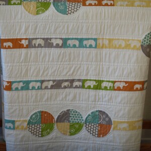 Elephant March Quilt Pattern PDF image 3