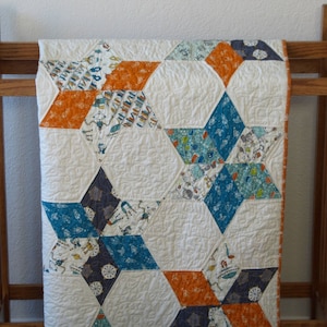 Star System Quilt Pattern - PDF