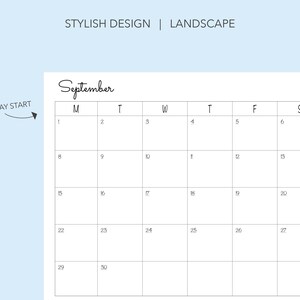 Stylish 2025 Monthly Calendar Instant Download Print At Home A4 Pdf Stylish 2025 Monthly Calendar Instant Download Print At Home A4 Pdf