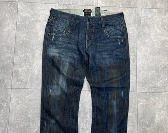 vintage pants men ed hardy size 38x34