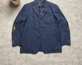 Ermeneguldo Zegna Blazer suave 100% LANA Hombre Talla 54