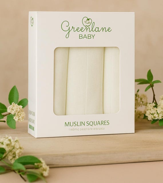 Baby Musselin tuch - Marshmallow - Bambus mischung fr Luxus gefhl.  Perfektes neutrales Neugeborenen Baby Geschenk. Boxed Pack von 3 -  70cmx70cms - Etsy.de