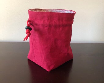 Elysian Fields Stand-up Dice Bag, Square Bottom