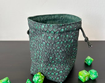 Green Dragon Dice Bag