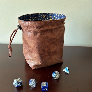 Magische Standwürfeltasche, quadratischer Boden