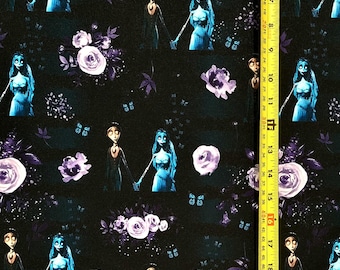 CRPS Brid3 Flowers Fabric ( 2 Size Selections - 18" x 58" and 36" x 58") Brand NEW