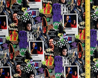 BTL Juice Collage Fabric ( 2 Size Selections - 18" x 58" and 36" x 58") Brand NEW