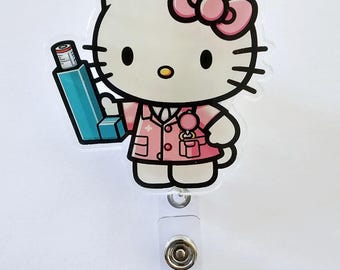 HK Respiratory Nurse High Quality ID Badge Reel (Brand New)