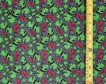 OG BuGi Cute Chibi Fabric ( 2 Size Selections - 18" x 58" and 36" x 58") Brand NEW