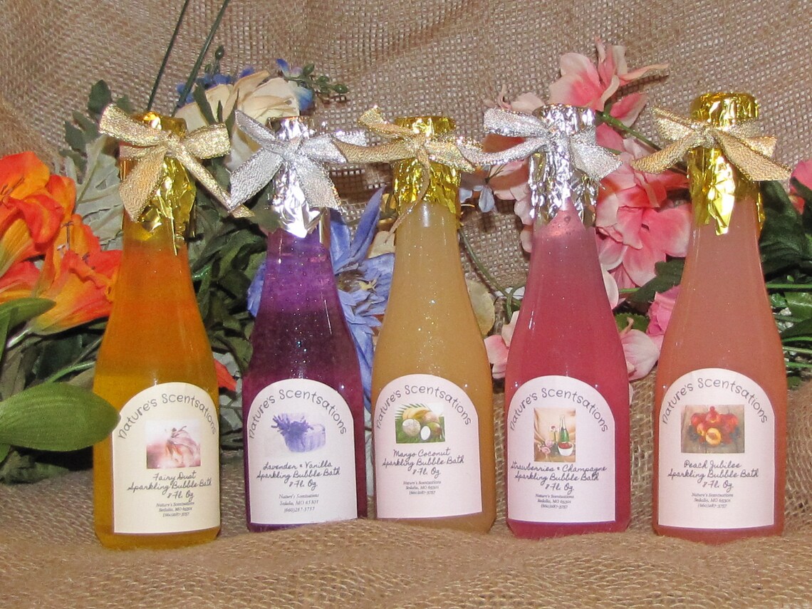 Sparkling Champagne Bubble Bath Assorted Fragrances You Pick Etsy
