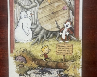 MtG Magic the Gathering Wheel of Fortune Calvin and Hobbes