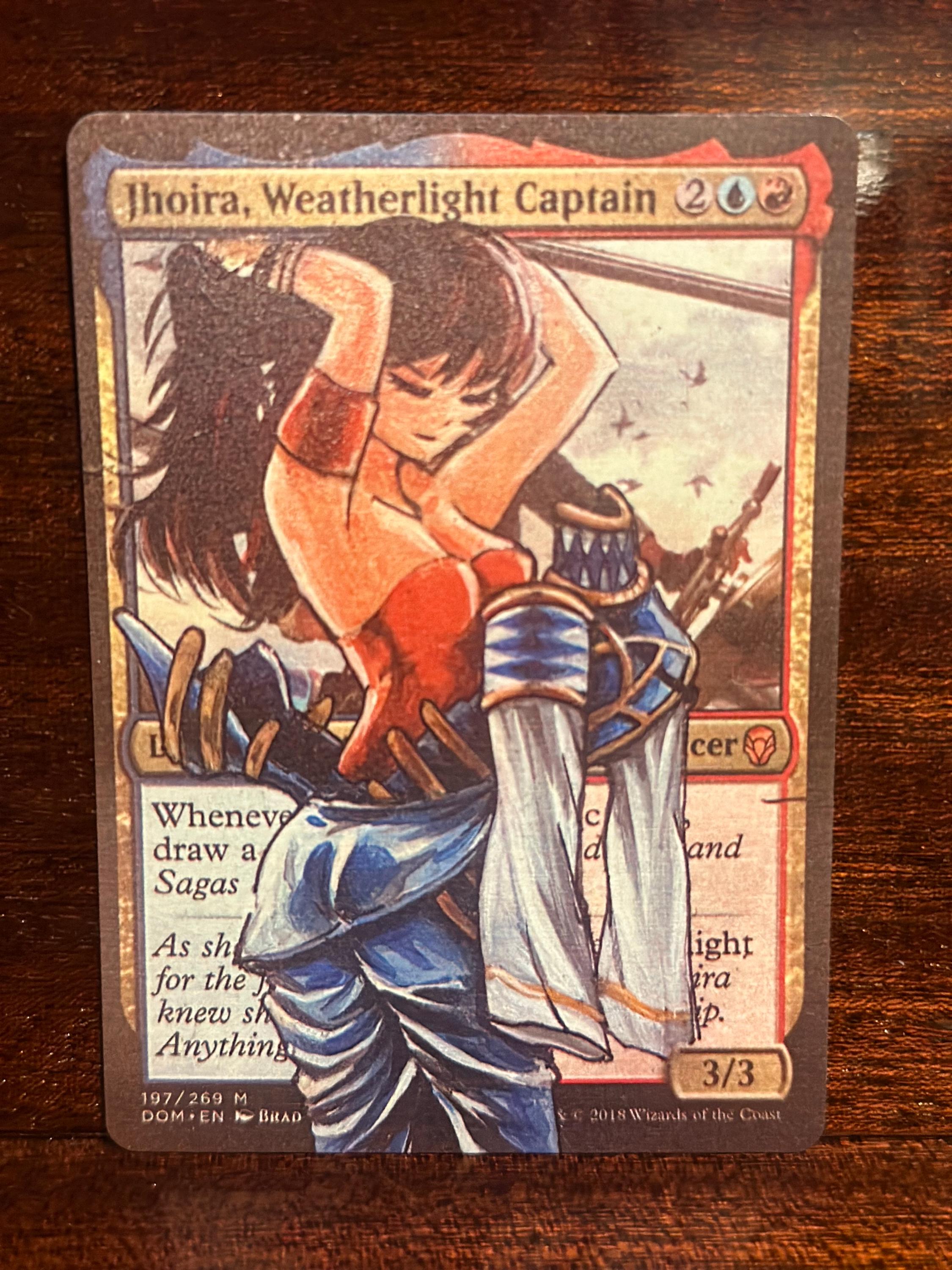 Mtg Magic the Gathering Jhoira, Weatherlight Captain Alter - Etsy Mtg Magic the Gathering Jhoira, Weatherlight Captain Alter - Etsy
